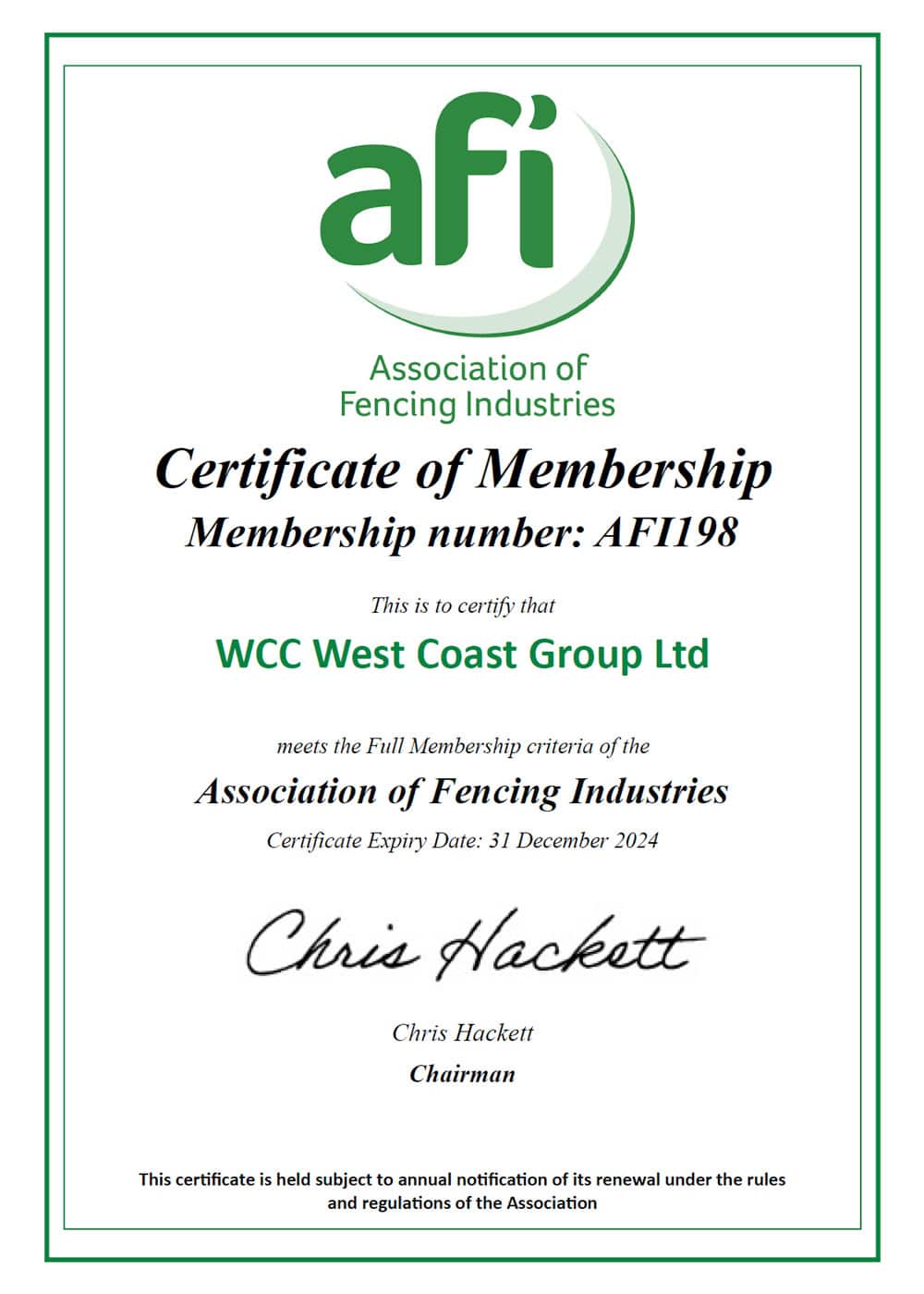 afi-certification-wcc-2024